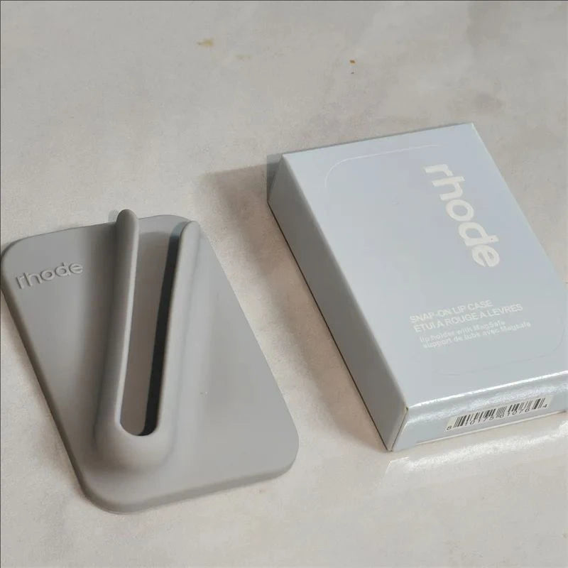 Rhode Magnetic SNAP-ON LIP CASE for With MagSafe Case for IPhone 17 Air 16 15 14 13 12 11 Pro Max Lip Gloss Holder Phone Cases